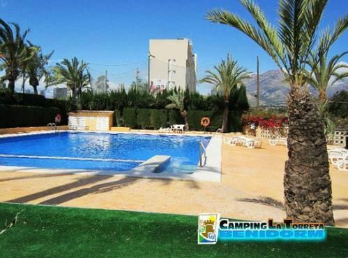 Отель Camping La Torreta Бенидорм Экстерьер фото